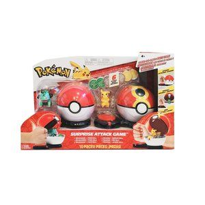 Pokemon Surprise Attack Game, Featuring Pikachu and Bulbasaur